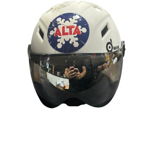 Used Snowsport Helmet Youth White MD 11375-S000379661