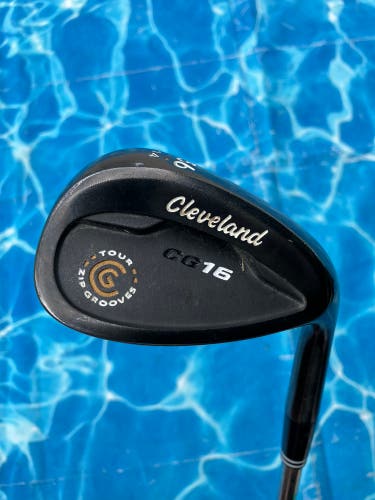 Cleveland Cleveland CG16 Black Zip Groove Wedge Right Handed 56 Degree Steel Shaft (Used)