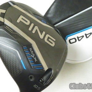 PING G440 Max Driver 10.5° Mitsubishi Kai'li White 60 X-Flex +Cover