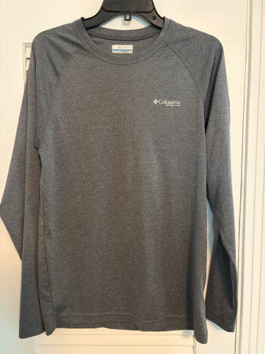 Men’s Gray Columbia PFG “Terminal Tackle” Omni-Shade Long-Sleeve Shirt (Used)