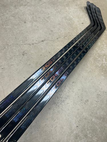 4 Pack 90 Flex P29 Senior CCM XF Ghost Pro Left Hand Hockey Stick Pro Stock (New)