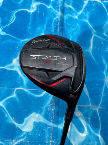 TaylorMade Stealth 2 3 Wood | RH| Fujikura Ventus TR Red FW 6S Shaft (Used)