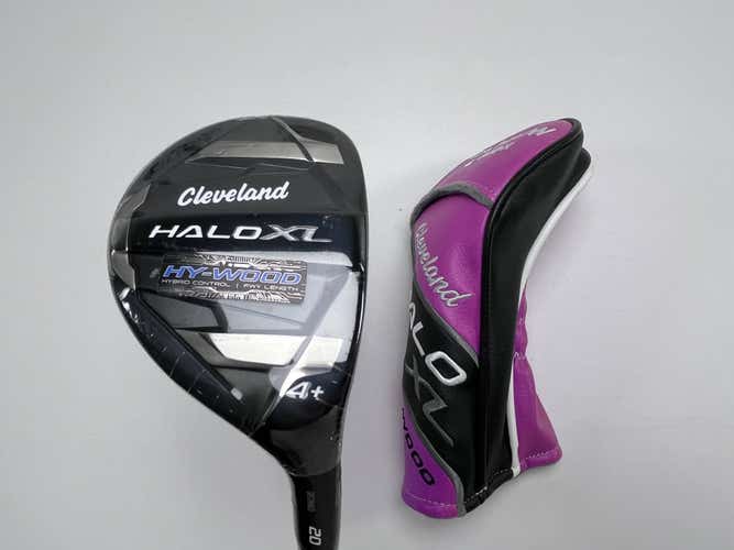 Cleveland HALO XL HY-WOOD 4+ Hybrid 20* Aldila Ascent Blue 40L 40g Ladies RH HC