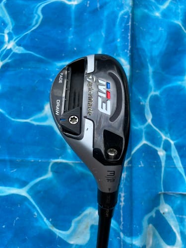 TaylorMade M3 Hybrid Right Handed Stiff Flex 3H (Used)