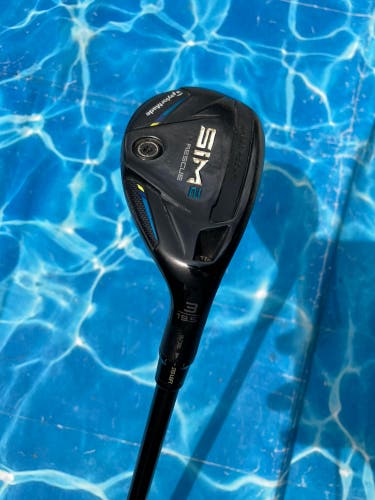 TaylorMade SIM2 Rescue Hybrid Right Handed Stiff Flex 3H (Used)