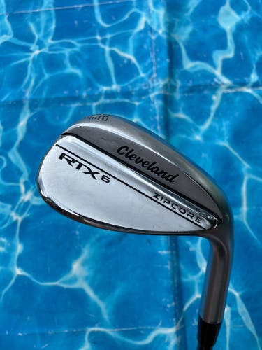 Cleveland Cleveland RTX 6 ZipCore Tour Satin Wedge Right Handed Wedge Flex 58 Degree Graphite Shaft