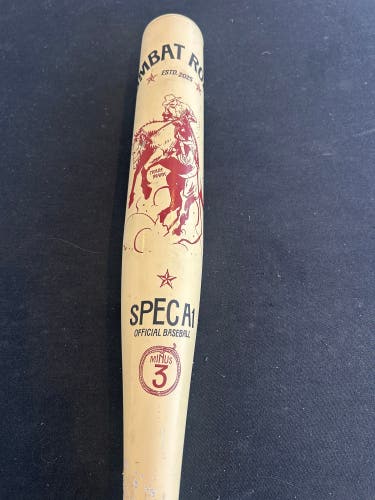 2025 Combat MFG Spec A1 Alloy Bat (-3) 31 oz 34" (Used)