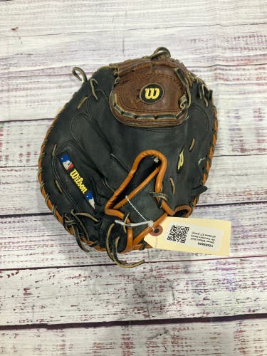 Brown Wilson Staff RH Catcher's Baseball Glove 32" (Used)