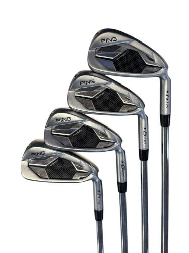 2023 Ping G430 Black Dot 4I - PW + 45W, 50W, 54W, 58W Right Handed Iron Set Regular Flex Used
