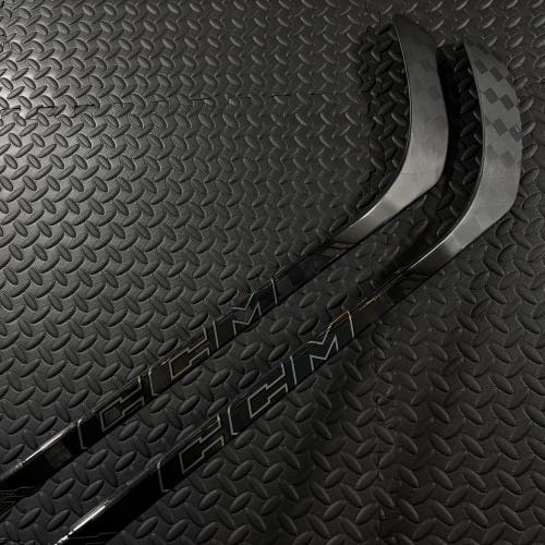 *NEW* 2 PACK BUNDLE - CCM XF Ghost Right Handed Hockey Stick P28 75 Flex - BLACKOUT EDITION