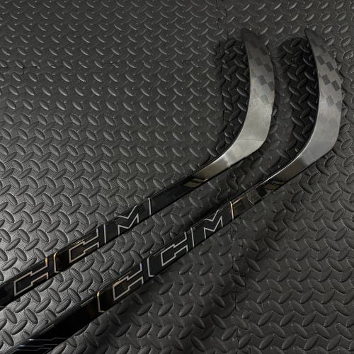 *NEW* 2 PACK BUNDLE - SR CCM XF Ghost Right Handed Hockey Stick P29 75 Flex (New) BLACKOUT EDITION