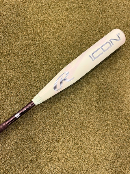 2026 Rawlings Icon Composite Bat USABat Certified (-10) Composite 20 oz 30" (Used)