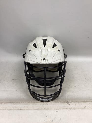 Used Cascade LAX HELMET Lacrosse Helmet White One Size 11851-S000048946