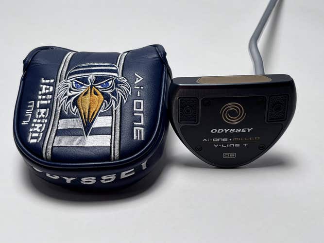 Odyssey Ai-One Milled V-Line T DB Tour Issue Putter 36" SuperStroke RH HC