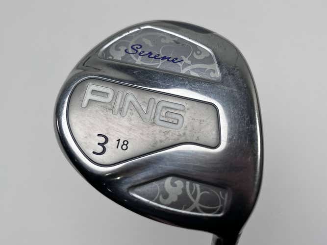Ping Serene 3 Fairway Wood 18* ULT210 Ladies Graphite Womens RH