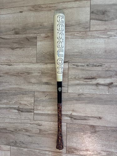 2024 Warstic Bonesaber Hybrid USABat Certified Bat (-8) 22 oz 30" (Used)