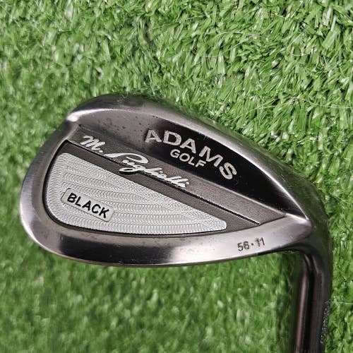 Adams M. Puglielli Black Forged 56 11 Sand Wedge KBS 90g Wedge Flex RH 35.75"