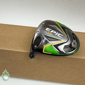 Used Left Handed Callaway EPIC Flash Driver 9* Head Only Golf Club