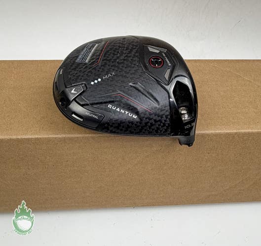 Right Handed Callaway Quantum Triple Diamond Max Driver 10.5* HEAD ONLY Golf