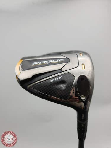 2022 CALLAWAY ROGUE ST MAX DRIVER 10.5* XSTIFF FUJI PRO 62 +HC GOOD