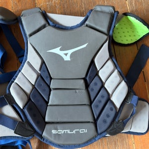 Black/Navy Mizuno Samurai Catcher's Set (New)