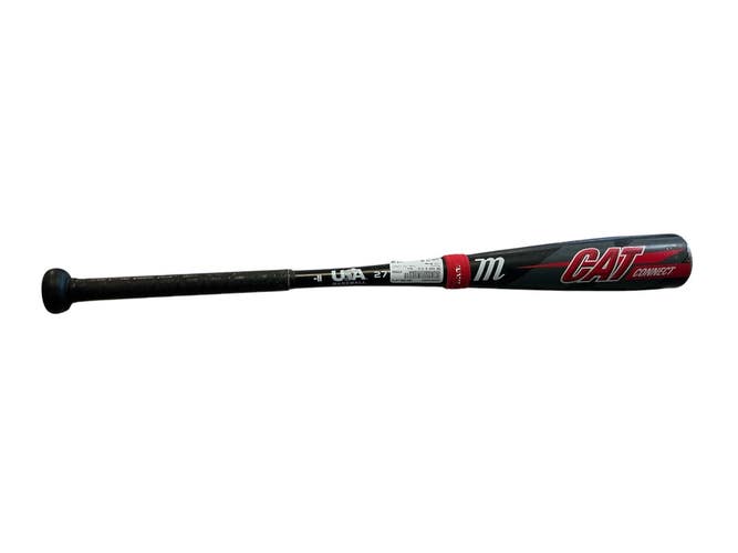 Used Marucci CAT CONNECT BB/SB USA 2 5/8 Bat 27" 11873-S000243652