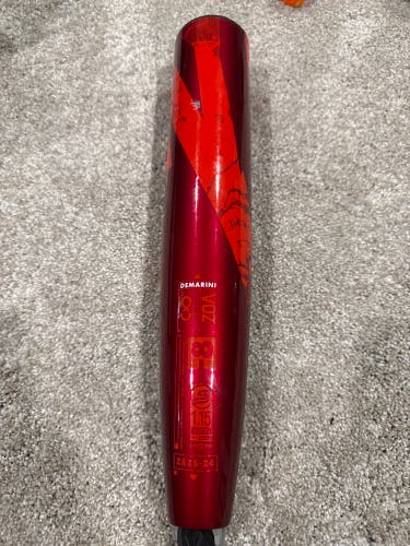 2024 DeMarini Zoa Composite USSSA Certified Bat (-8) 21 oz 29" (Used)