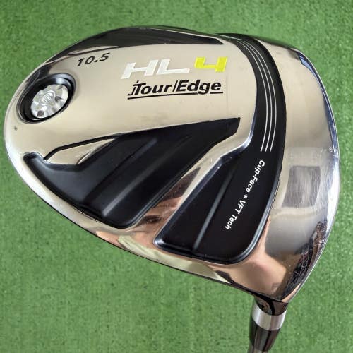 Tour Edge HL4 Hot Launch 4 Driver 10.5 UST Mamiya 55g Regular Flex NEEDS GRIP