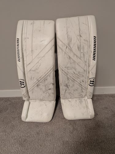 33"+1.5" Warrior Ritual G6 Pro+ Goalie Leg Pads (Used)