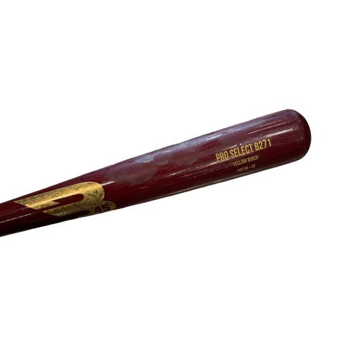 Used B45-PRO SELECT B271 BB/SB Wood Bat 29" 11859-S000032128