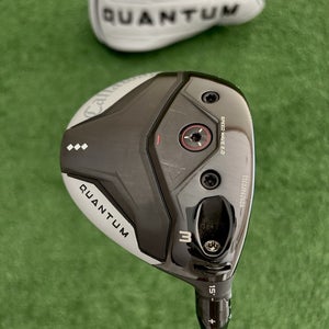 Callaway Quantum 15 Degree 3 Wood w Headcover / Stiff