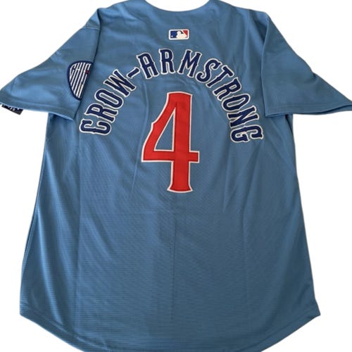 Chicago Cubs Pete Crow Armstrong Baseball Jersey