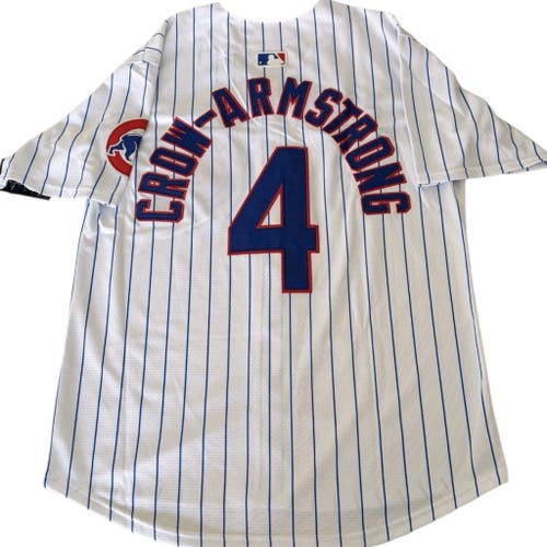 Chicago Cubs Pete Crow Armstrong Baseball Jersey