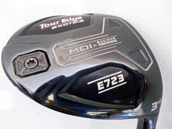 Tour Edge Exotics E723 3 Wood 15* (MCA Tensei AV Blue X-Link Stiff) 3w