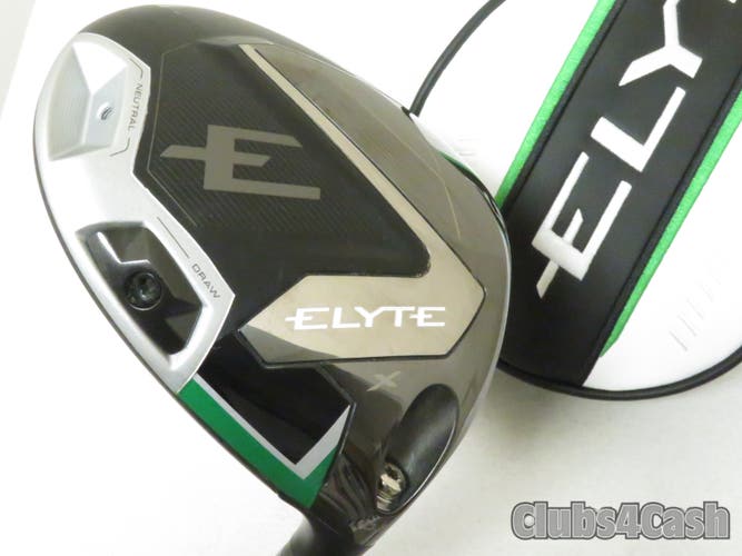 Callaway Elyte X Driver 10.5 Denali Charcoal 60g 6.0 Stiff +Cover .. Near MINT