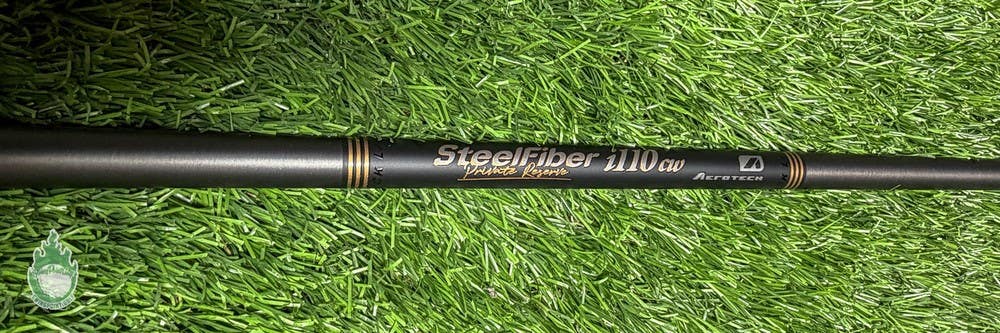 New Aerotech Steelfiber i110cw PW X-Stiff Single Iron Shaft 36.5" .355 UNCUT