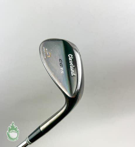 Right Handed Cleveland CG15 Zip Grooves Wedge 56*-14 Wedge Flex Steel Golf Club