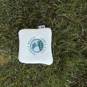 New Pebble Beach Golf Links Leather Mallet Putter Head Cover