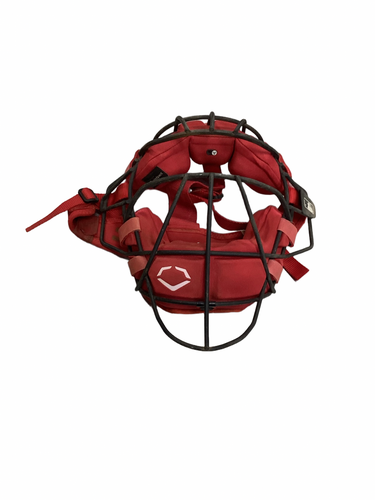 Used Evoshield Catchers Mask Red 11613-S000185855