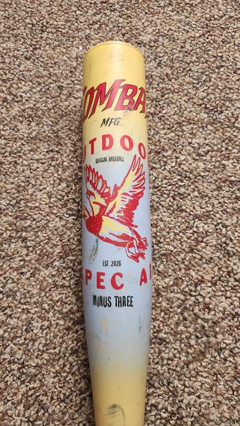2026 Combat MFG Spec A1 Alloy BBCOR Certified Bat (-3) 28 oz 31" (Used)