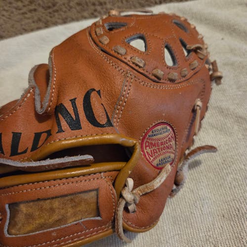 Spalding Vintage Yogi Berra 42 7615 Baseball Catcher's Glove 30" 1960's great shape