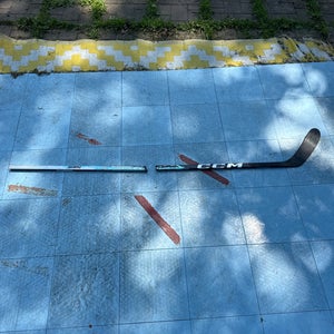 BROKEN Senior CCM Jetspeed ft9 pro Left Hand Hockey Stick P28+1/4 65 Flex (New)WORKS FOR REPAIRS