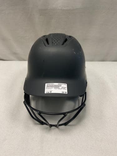 Used Evoshield BASEBALL HELMET Batting Helmet w/Mask Black SM 11490-S000274911