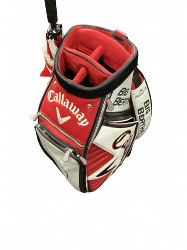 Used Callaway BIG BERTHA Mens Cart Bag Red 11613-S000185683