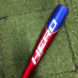 2023 AXE Hero Alloy Bat USABat Certified (-11) Alloy 18 oz 30" (Used)