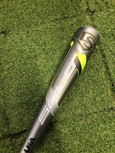 2020 Louisville Slugger Solo Alloy Bat USABat Certified (-11) Alloy 17 oz 28" (Used)