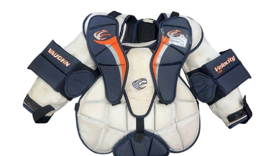 Vaughn Velocity 7100 Junior Goalie Chest and Arm Protector - Used - M/L