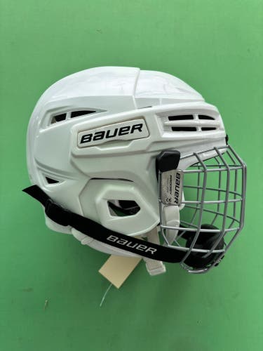 White Small Bauer IMS 5.0 Helmet