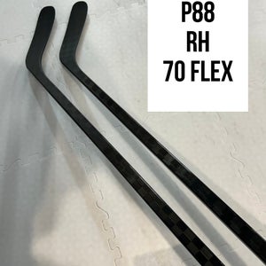 Senior(2x)Right P88 70 Flex ProBlackStock™ Unbranded Blackouts Pro Stock Nexus Hockey Sticks