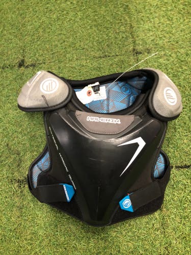 Youth Small Maverik Charger Shoulder Pads (Used)